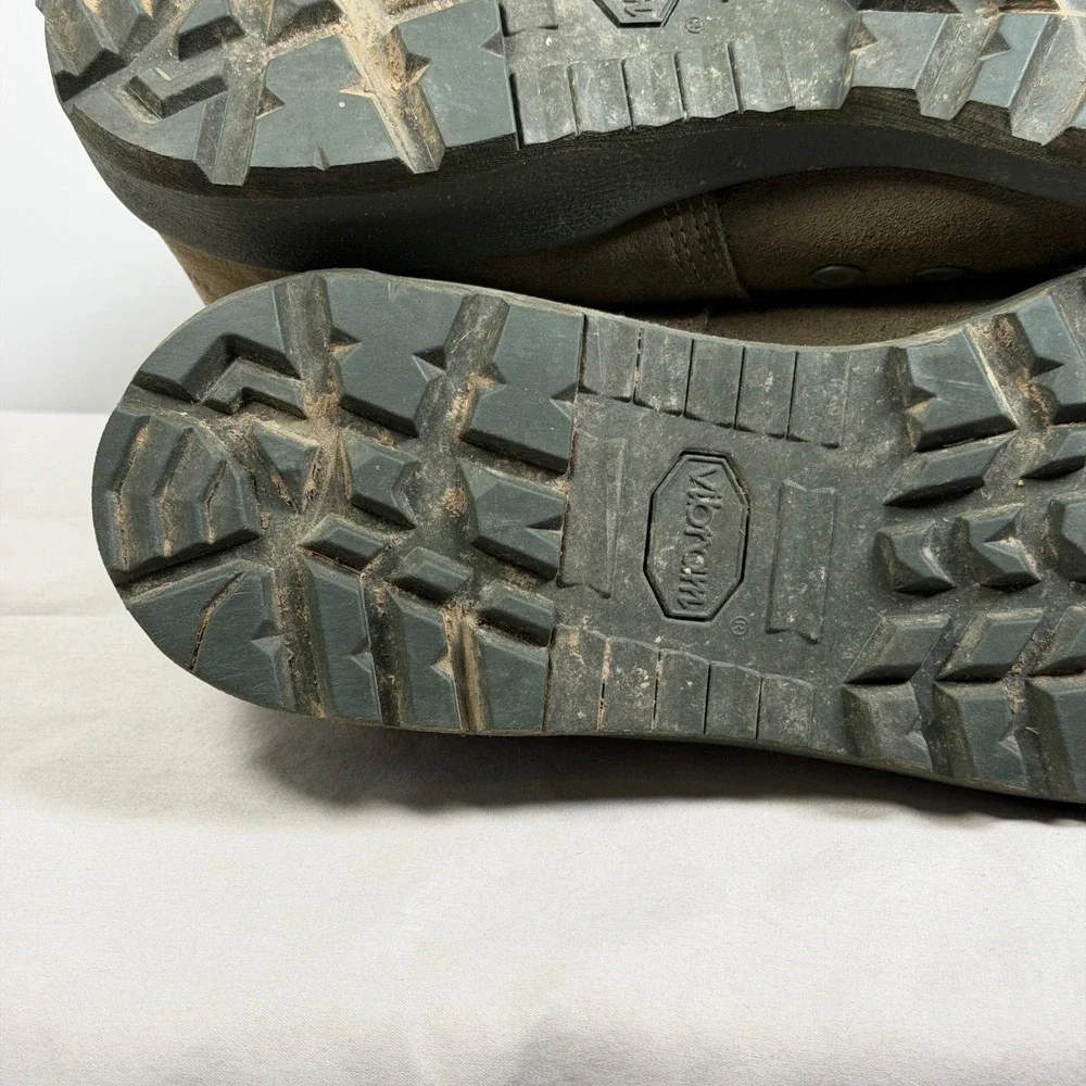 Belleville 600 ST Mens Green Steel Toe Military Combat Boots Size 13 R USA